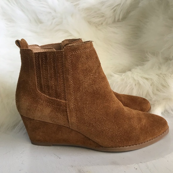 Franco Sarto Shoes - Nice Franco Sarto wedge heel ankle booties